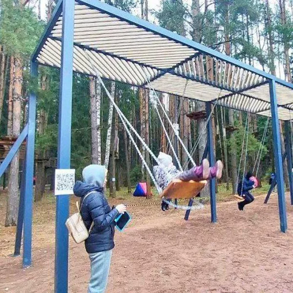 В&nbsp;Клину завершили благоустройство парка &laquo;Талицкий лес&raquo;