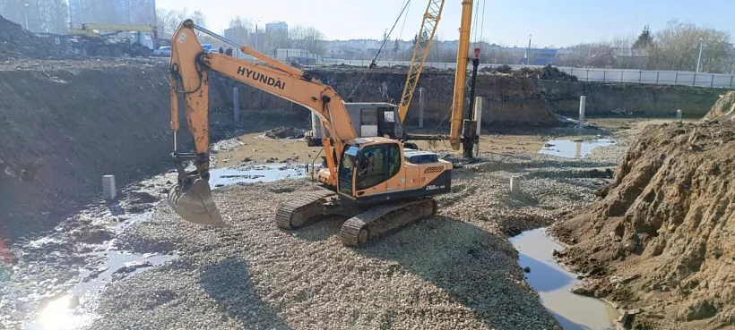 В&nbsp;микрорайоне Дашково-Песочня Рязани началось возведение новой поликлиники