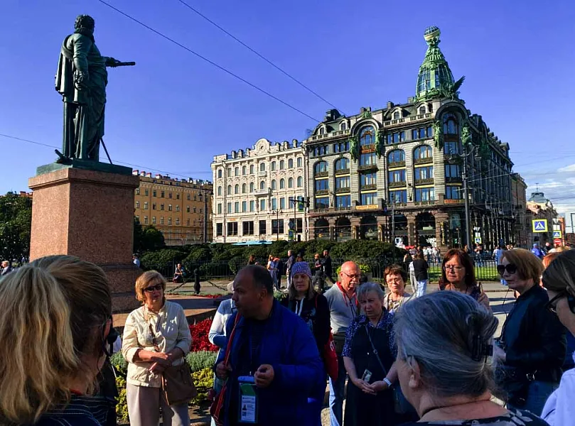 Пешеходную экскурсию &laquo;Храмы Невского проспекта&raquo; провели в&nbsp;Санкт-Петербурге