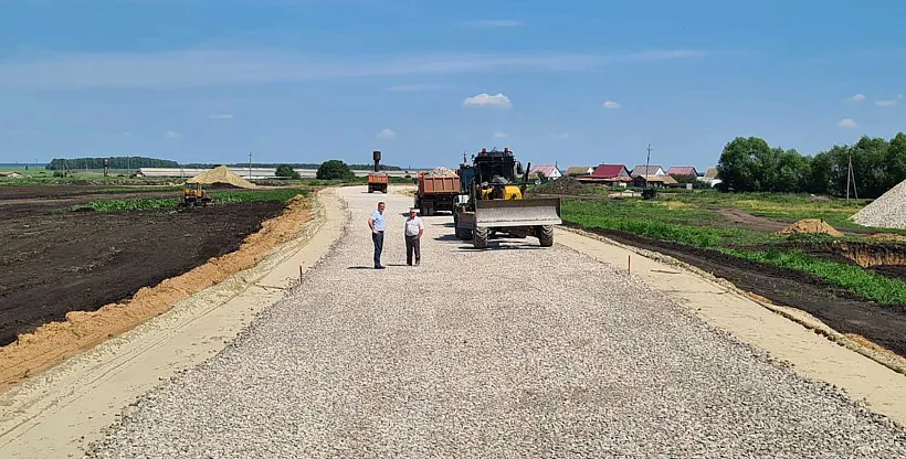В&nbsp;Пензенской области строят дорогу между селами Абашево и&nbsp;Паны