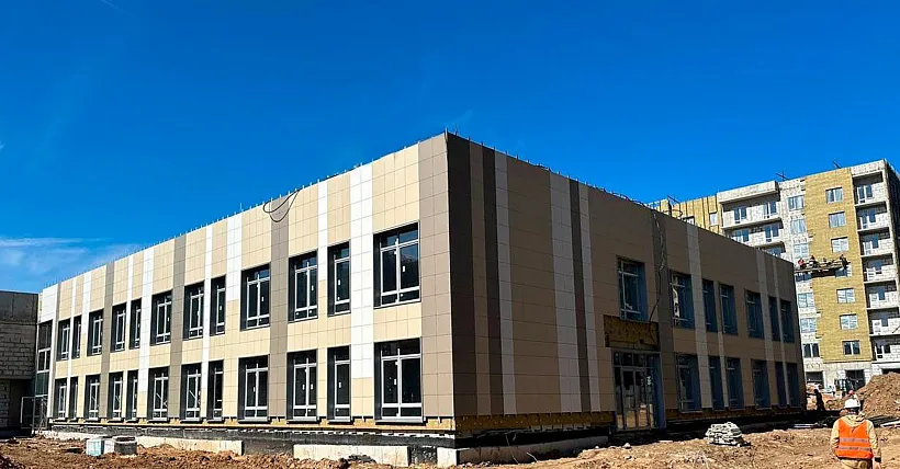 Школу в&nbsp;подмосковной деревне Бородино достроят во&nbsp;втором квартале 2023&nbsp;года