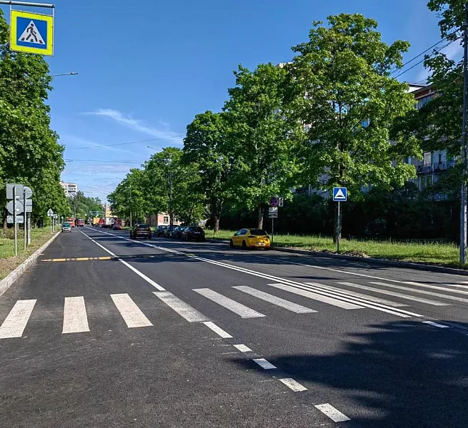 В&nbsp;Санкт-Петербурге отремонтировали Бестужевскую улицу