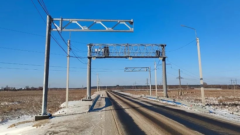 В&nbsp;Курской области установили автоматические пункты весогабаритного контроля