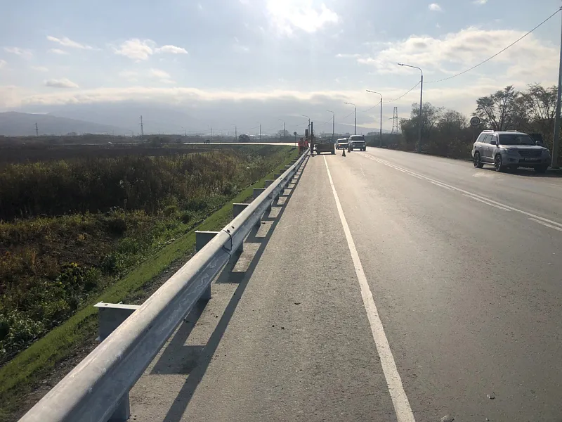 В&nbsp;Южно-Сахалинске отремонтировали участок Северо-западного объезда