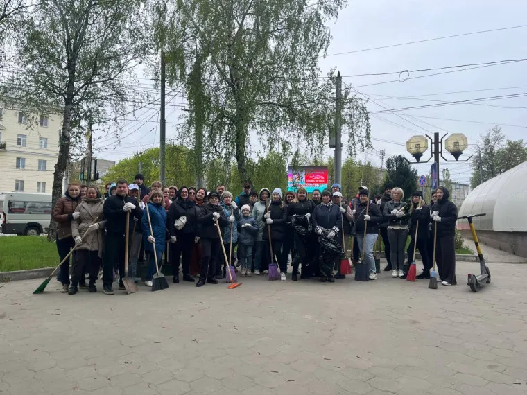 Более 13,5&nbsp;тысячи жителей Тулы приняли участие в&nbsp;субботнике