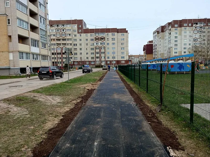 Благоустройство пустыря завершили в&nbsp;деревне Борисовичи под&nbsp;Псковом