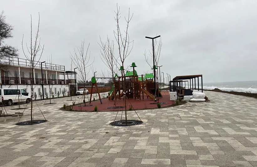 В&nbsp;поселке Кучугуры Краснодарского края благоустроили прибрежную зону отдыха