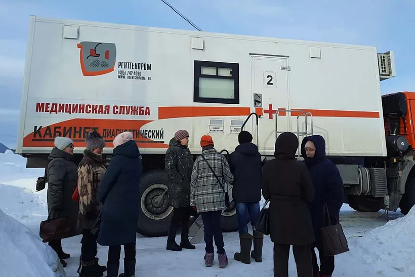 Жительницы Пермского края прошли обследование на&nbsp;выездном маммографе