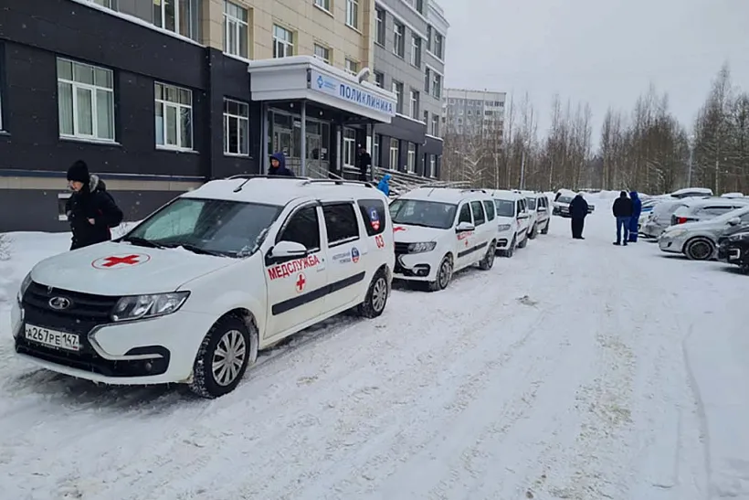 В&nbsp;Токсовскую больницу Ленинградской области поступили девять автомобилей