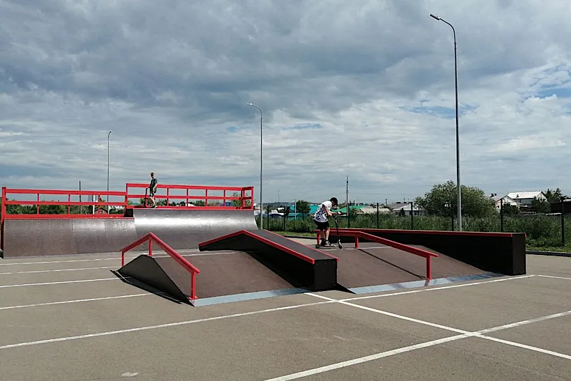 В&nbsp;городе Похвистнево в&nbsp;Самарской области открыли скейт-парк