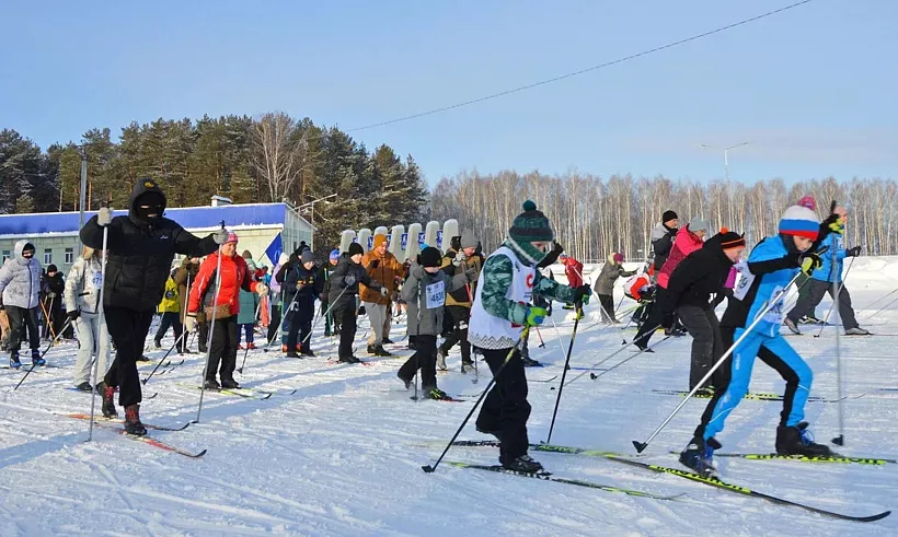 В&nbsp;городе Чайковском Пермского края прошла гонка &laquo;Лыжня России&raquo;