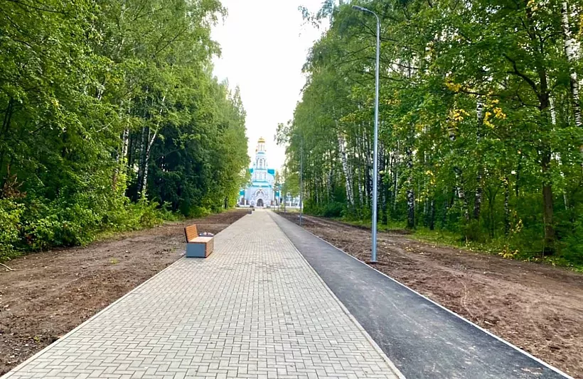 В&nbsp;Йошкар-Оле благоустроили Тархановский парк