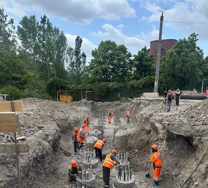 В&nbsp;Пятигорске ремонт моста через реку Подкумок завершится к&nbsp;концу года
