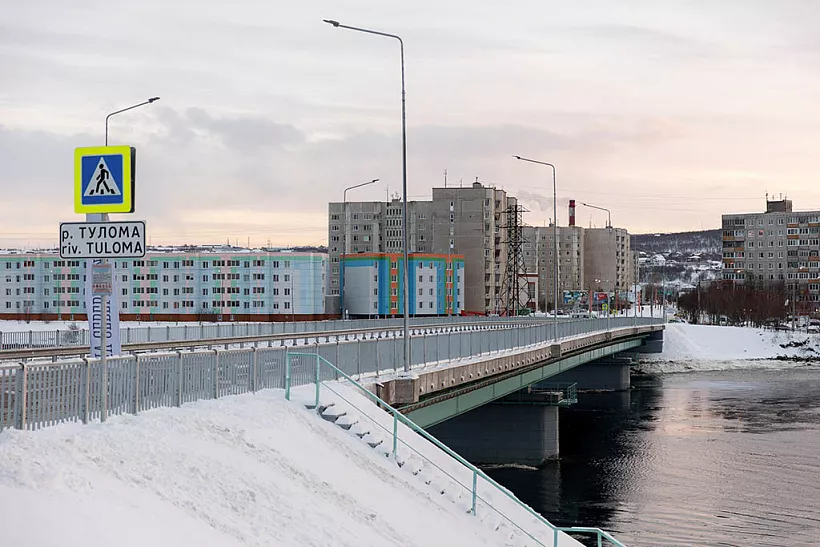 Под&nbsp;Мурманском реконструировали мост через Тулому