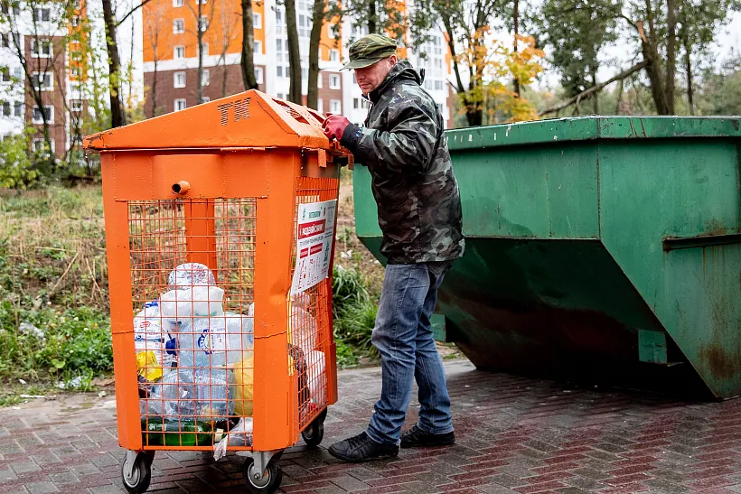 В&nbsp;Колтушском поселении Ленобласти убрали отходы возле контейнерных площадок