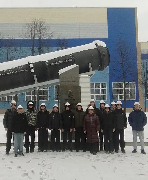 Учащиеся златоустовского техникума посетили машиностроительный завод