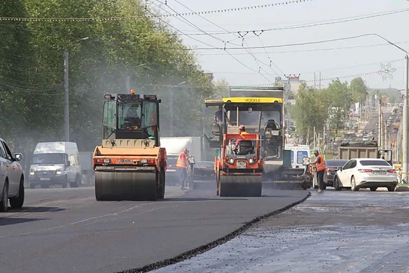 В&nbsp;Туле продолжается ремонт Октябрьской улицы