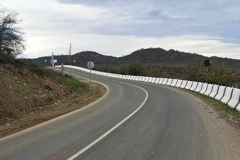 В&nbsp;Дагестане обновили участок дороги Касумкент&nbsp;&mdash; Курах