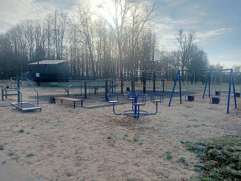 В&nbsp;поселке Красная Гора в&nbsp;Брянской области благоустроили парк
