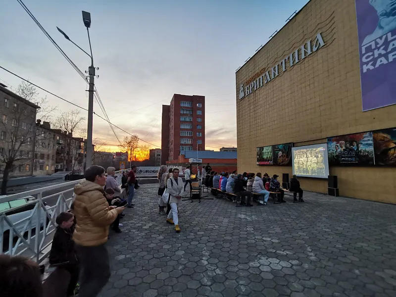 В&nbsp;Чите проведут кинопоказы под&nbsp;открытым небом накануне Дня Победы