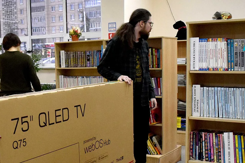 Детская библиотека имени Некрасова в&nbsp;Тамбове получила оборудование