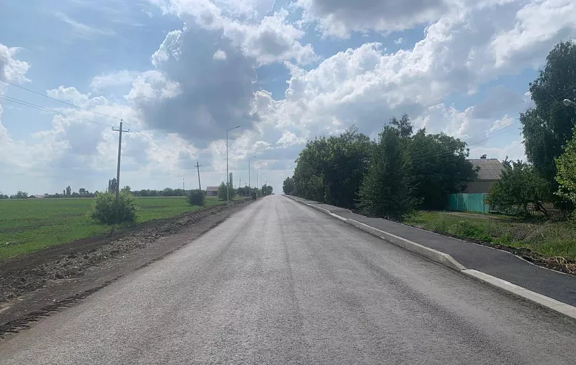 В&nbsp;Белгородской области ремонт дороги Иващенково&nbsp;&mdash; Березки завершат в&nbsp;июле