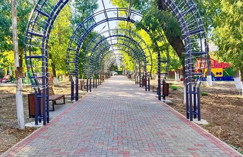 В&nbsp;поселке Ильском на&nbsp;Кубани благоустроили парк