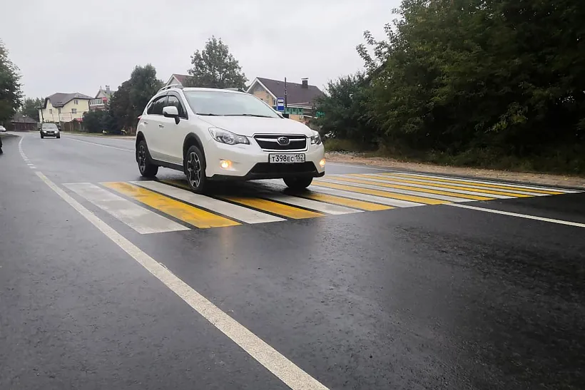 В&nbsp;Нижегородской области отремонтировали подъезд к&nbsp;Балахне