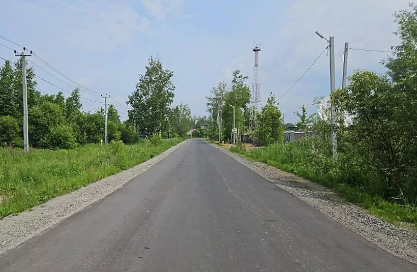 Главную улицу села Малиновка отремонтировали в&nbsp;Хабаровском крае