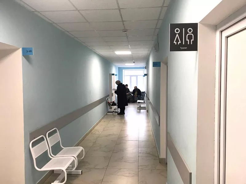 В&nbsp;городе Фролово Волгоградской области обновили поликлинику № 1