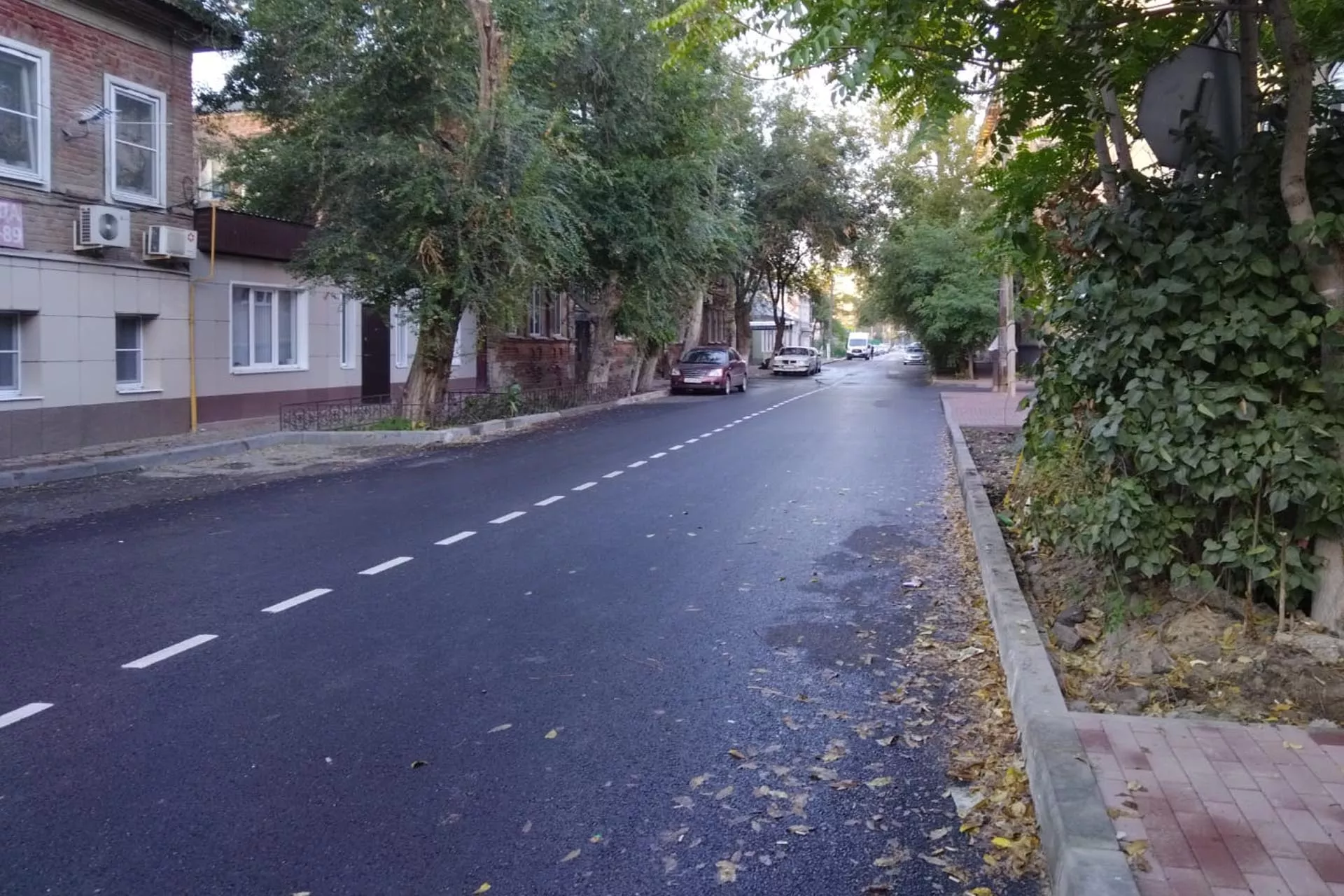 В&nbsp;центре Астрахани отремонтировали улицу Бабушкина