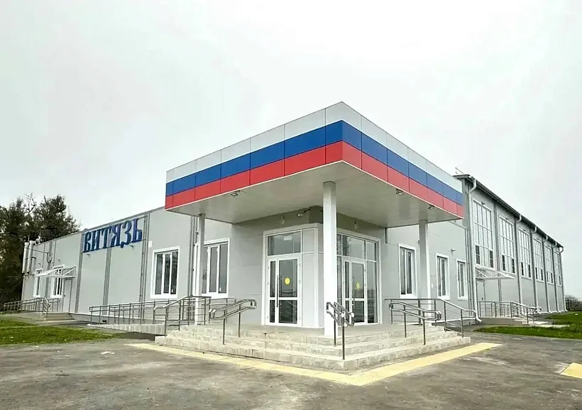 В&nbsp;Тихорецком районе Краснодарского края построили спортивный зал