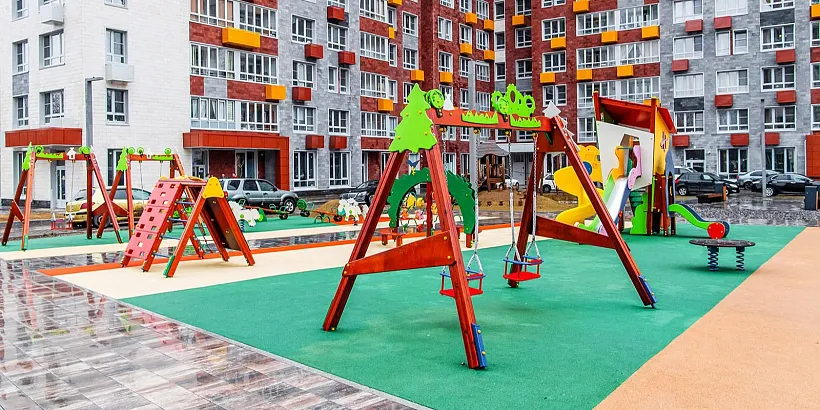 В&nbsp;одном из&nbsp;столичных округов оборудовали более 65&nbsp;детских площадок