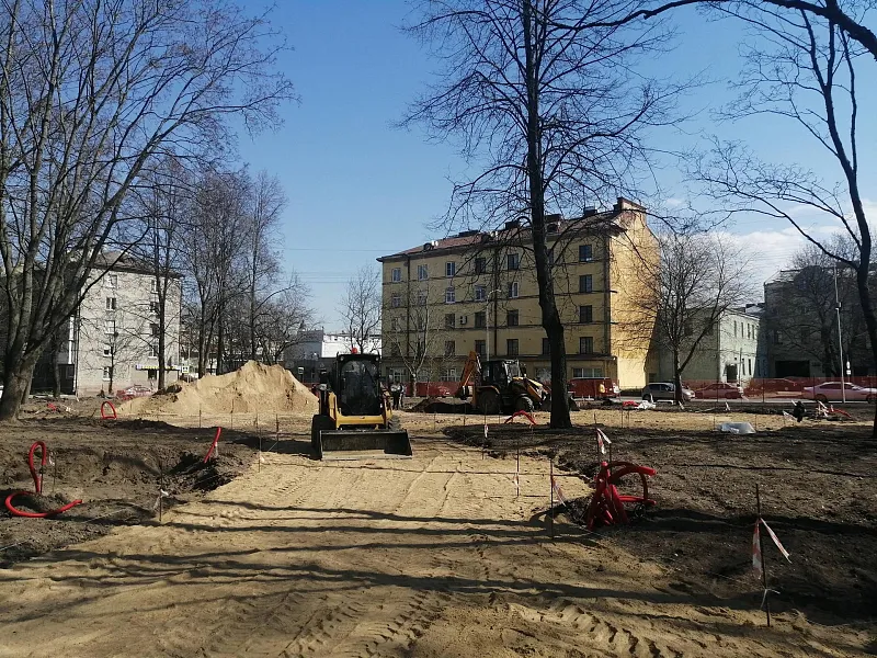 В&nbsp;городе Выборге Ленобласти благоустраивают Сад скульптур