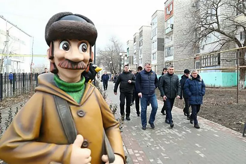 В&nbsp;Астраханской области построили парк со&nbsp;сказочными героями