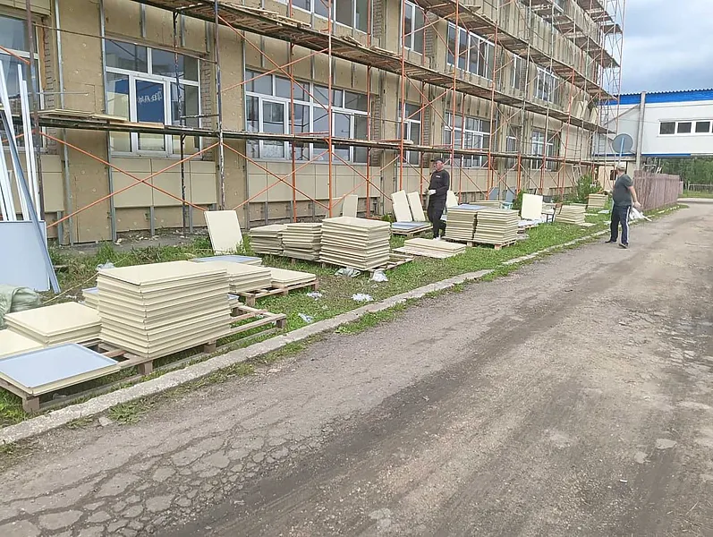 Ремонт школы в&nbsp;поселке Пачелма в&nbsp;Пензенской области завершат в&nbsp;августе