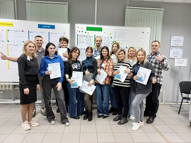 Специалисты кировской строительной компании обучились на&nbsp;фабрике процессов
