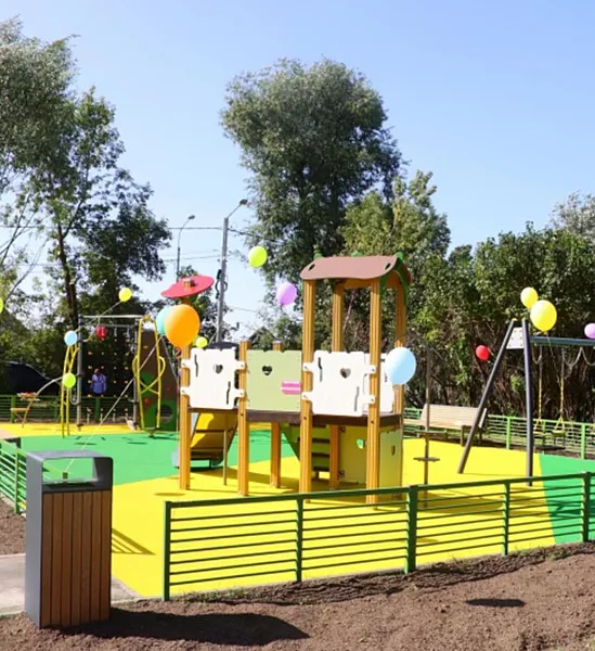 В&nbsp;двух подмосковных деревнях установят новые детские площадки