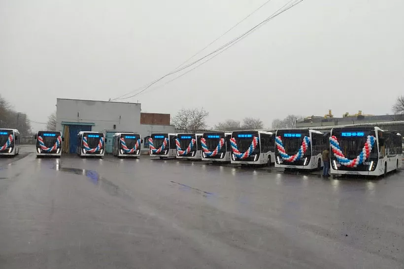 Для&nbsp;Ростовской области закупили 158&nbsp;новых автобусов