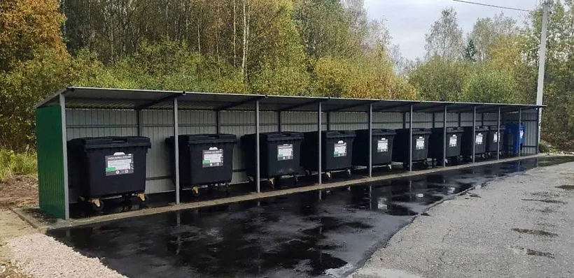 В&nbsp;Красногорске обновили 50&nbsp;контейнерных площадок