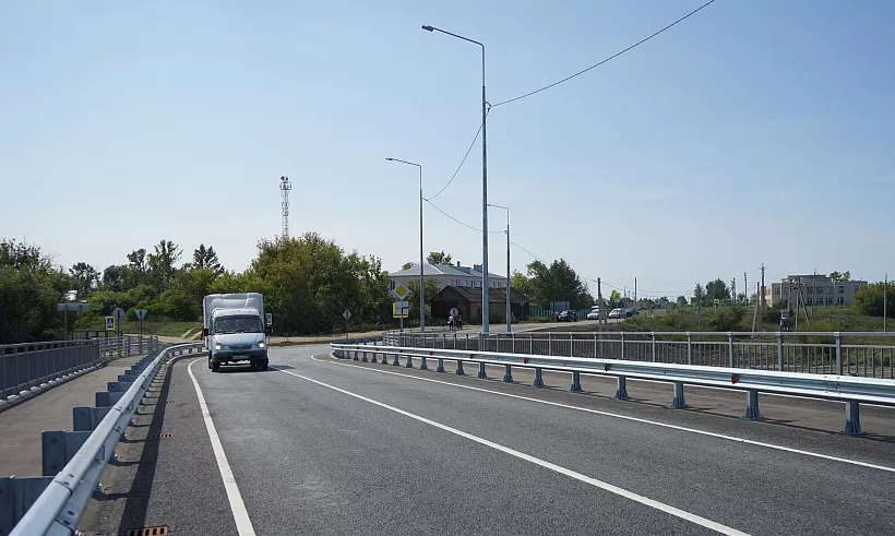 В&nbsp;Саратовской области капитально отремонтировали мост через реку Сердобу