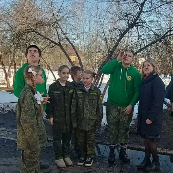 В&nbsp;подмосковном лицее состоялась акция &laquo;Экологическая тропа&raquo;