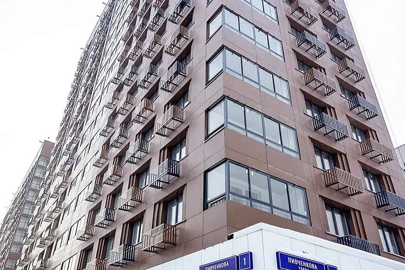 На&nbsp;улице Пивченкова в&nbsp;Москве возвели жилой комплекс по&nbsp;программе реновации