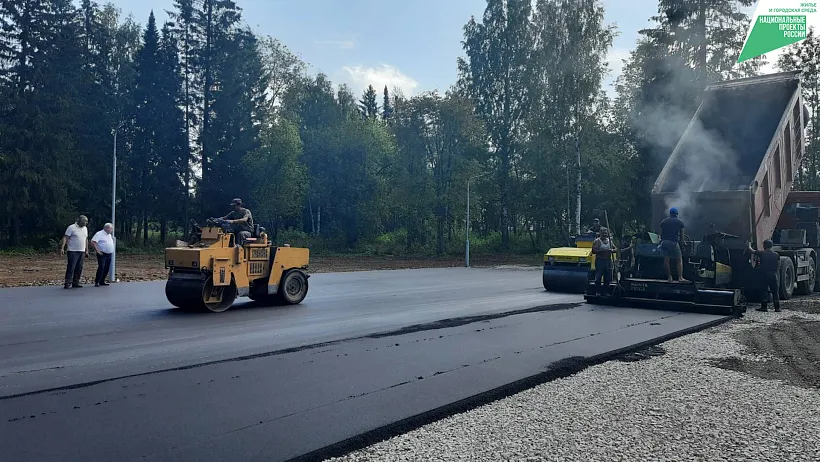 В&nbsp;пермском городе Верещагино завершают обустройство парка