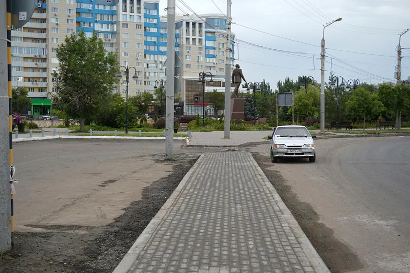 На&nbsp;участке набережной Приволжского затона в&nbsp;Астрахани обновили тротуар