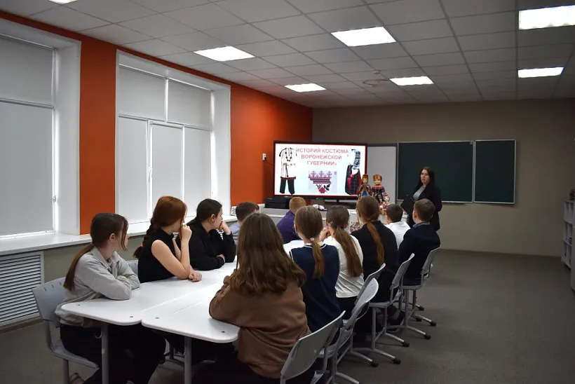 В&nbsp;Богучаре Воронежской области для&nbsp;детей провели лекцию о&nbsp;народных костюмах