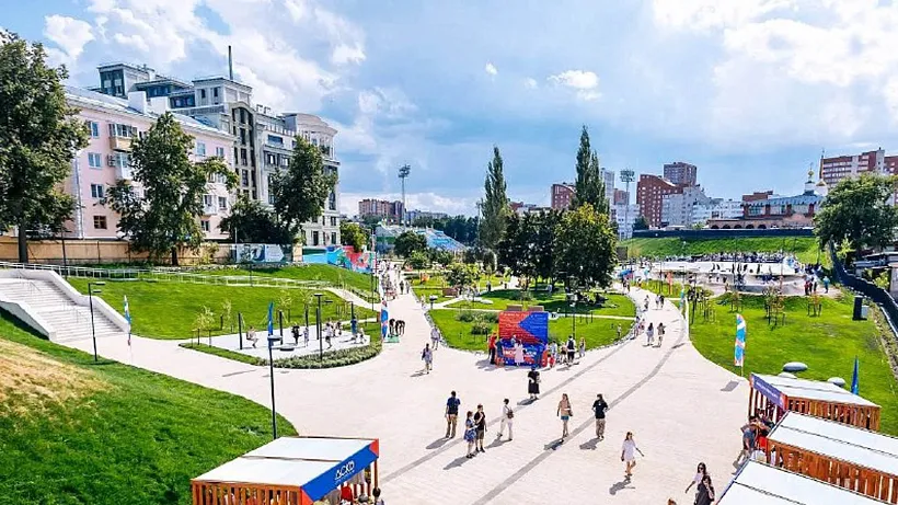 В&nbsp;Рязанской области за&nbsp;год благоустроят более 30&nbsp;общественных пространств