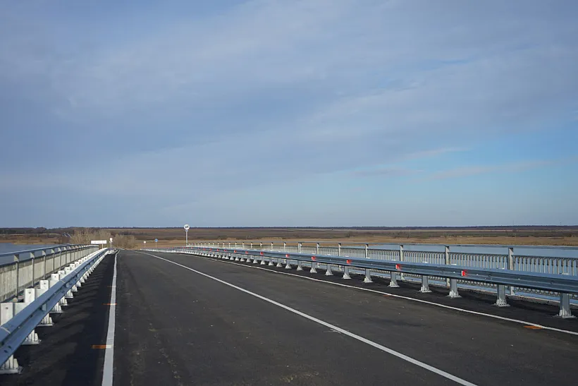 В&nbsp;Саратовской области отремонтировали мост через реку Малый Иргиз