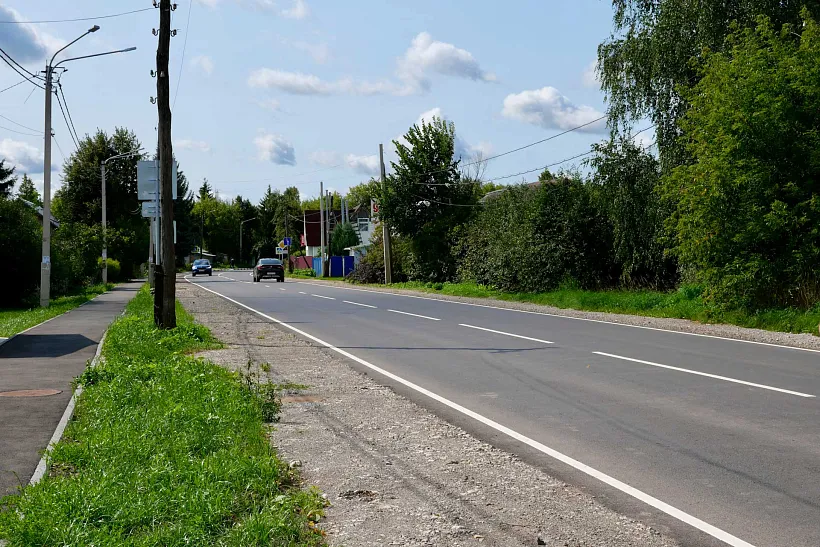 В&nbsp;поселке Старожилово Рязанской области обновили улицу Толстого