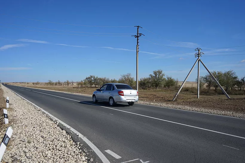 В&nbsp;Саратовской области отремонтировали участок трассы Озинки&nbsp;&mdash; Перелюб